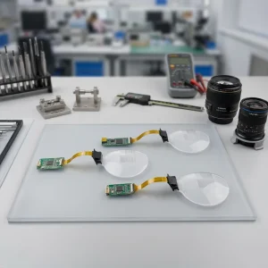 0.23 Inch 640×400 AMOLED Micro Display Module with Optical Waveguide Lens for AR