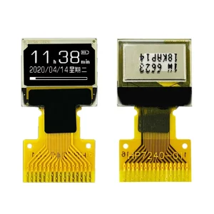 0.42 Inch PMOLED Monochrome 72×40 Resolution SSD1315 Driver IC 4-wire SPI/I2C Interface Low Energy Consumption Passive E-Paper