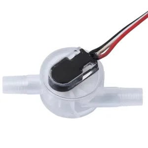 <0.45MPa Pressure Resistant Hall Effect Liquid Flow Sensor 5-24V 650-2000mL/min Pulse Output Commercial Water Purifier Dispenser
