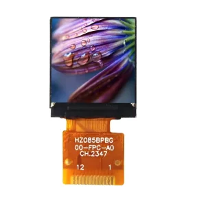 0.85 Inch Square TFT LCD Display 128×128 Pixels IPS SPI Interface -20 to 70℃ Small LCD Module