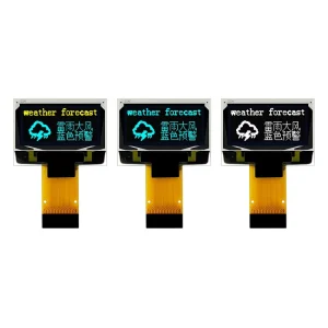 0.96 Inch Small 128×64 Pixel OLED Display Module 20 Pin Mini OLED Monitor Screen Board for Arduino Raspberry Pi SSD1306 PMOLED