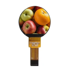 0.99 Inch 128*115 Resolution IPS TFT LCD Display SPI 20~70 Operating Temp GC9109 IC 300 Brightness LCD Module