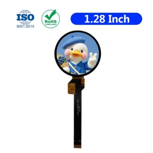 1.28 Inch 240×240 SPI TFT LCD Display ST77912 Round with Reinforced Glass for Smart Knobs