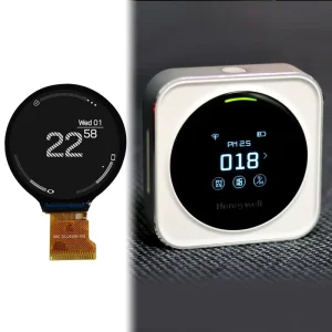 1.28 Inch IPS LCD Display 240×240 SPI Interface 500cdm2 Brightness Round LCD Module