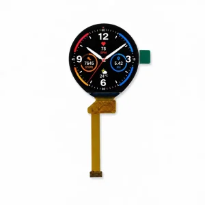 1.39 Inch Round TFT LCD Module 360×360 IPS Full View Smart Watch Display OEM ODM RoHS