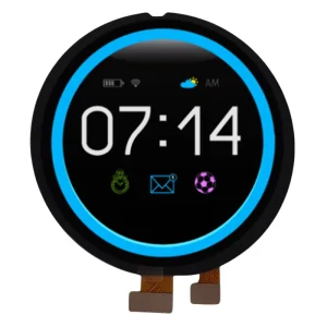 1.39-inch OLED Touch Screen, Small-sized Circular AMOLED Display Screen, 1.39 Inch Smartwatch Screen