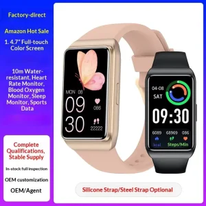 1.47 Inch Touch Screen Smart Watch with Voice Call 3D Interactive Health & Sports Modes Luxury Smartwatch for Men and Women