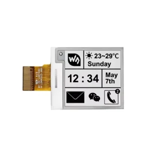 1.54″ 200×200 Monochrome E Ink Display Module with SPI Interface 24 Pin E Paper EPD Panel for Smart Tags & IoT Devices
