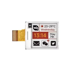 1.54 Inch 152×152 Resolution Tri Color E Ink Display Module White Black Red E Paper EPD Panel for ESL & IoT Applications