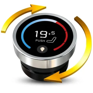 1.6 Inch Round TFT LCD Knob Module Round Display Stable Supply Custom UI for Smart Home Appliance and OEM Projects