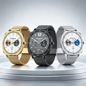 1.60″ AMOLED Smart Call Watch Voice Dial Fitness Tracker Heart Rate Blood Oxygen Sleep Monitor IP67 Waterproof
