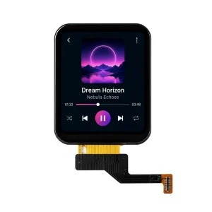 1.69 Inch TFT LCD Module 240×280 T7789P3 Driver IC AA 27.97×32.63mm 230cd/m Brightness -20C~70C for Wearable