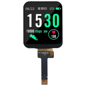 1.69 inch 240×280 Smart Watch High Brightness 1000cd/m2 LCD TFT Display