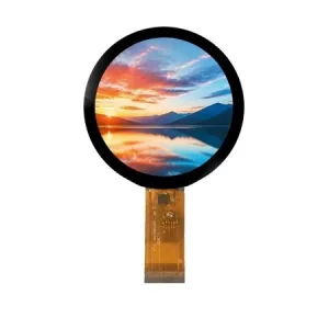 1.85 Inch Round TFT LCD Display 360×360 Resolution MIPI SPI Interface Touch Screen LCD Module for Smart Watch Wearable Device