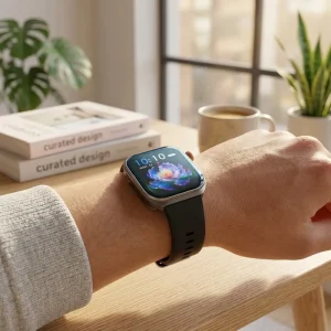 1.85 inch Smart Watch with AI Voice Assistant and Bluetooth Call Function Smart Watch