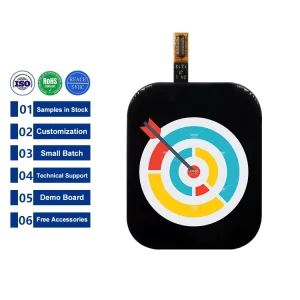 1.96 Inch 410*502 QSPI Square Smart Watch Touch OLED Screen Module 24Pin AMOLED Display Touch Gorilla Cover Panel CO5300 CST820