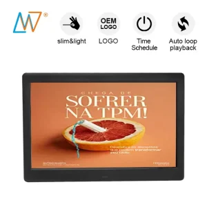 10 Inch LCD Video Player Ads Display Screen Signage Monitor Advertising Equipment