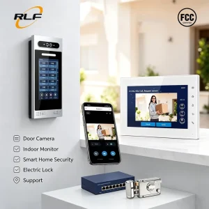 10 Inch Video Door Phone WiFi Smart 1080P Waterproof Two-way Intercom Apartment Use