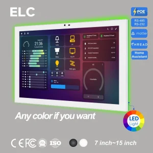 10.1 Inch Android 14 RK3576S Smart Home Control Panel Matter Thread POE Wall Mount Touch Tablet With RS485 I O Interface Device