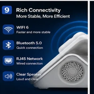 10.1 Inch Dual Display AI Language Translator 165 Languages Voice Translation Text Conversion Meeting Recorder
