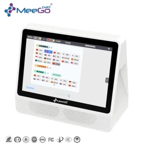 10.1 Inch Dual Screen AI Voice Translator 121 Languages Real time Offline Translation WiFi Blue tooth Type C for School Bank