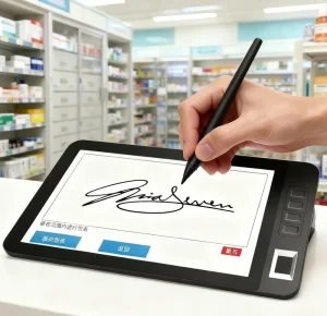 10.1 Inch Electronic Signature Pad Digital Signature Tablet With Stylus SDK API For Document Signing