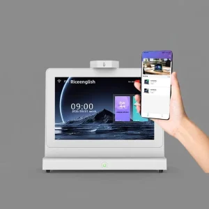 10.1” Touch Screen Digital Display Dual-Screen AI Language Translator Smart Desk Translation With Mic 2g+32g App Control