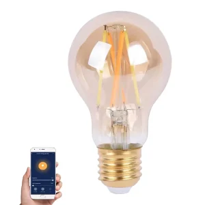 100% LED Filament Light Bulb with Good Heat Dissipation and Long Service Life for Decorative Use