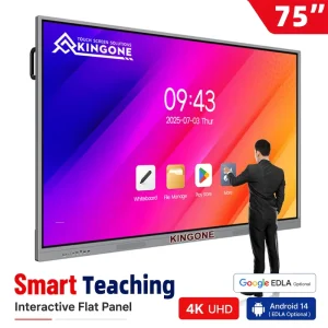 100 Inch All in One Touch Screen LCD Writing Board Interactive Smart Whiteboard for Meeting and Teaching