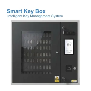 100 Key Slots Smart Key Cabinet RFID Key Control Safe Box Electronic Key Management System Wall Mounted NFC Fingerprint Face