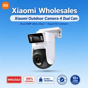 100% Original Mijia Smart Outdoor Security Camera 4 Dual Lens IP66 WiFi 6 for Home Villa MJSXJ1OHL
