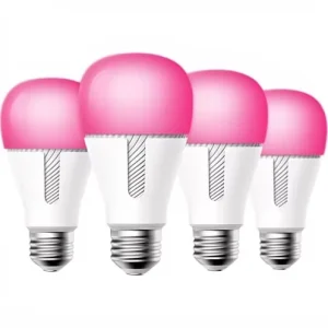 Smart Light Bulb 1000 Lumens Full-Color Dimmable Smart WiFi CRI 90 E26 Base Garden AC 11W 25,000 Hours