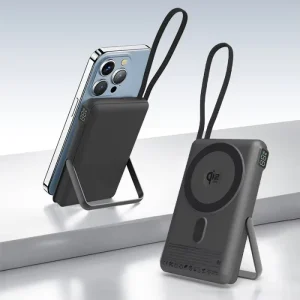 Solid-State Battery 10000mAh 15W Magnetic Wireless Fast-Charging Power Bank Stand .2 25W Stand