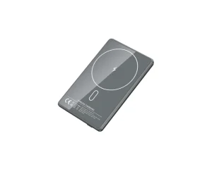 Factory Wholesale Portable Gray 10,000mAh High-Capacity Ultra-Thin Fast-Charging Power Bank with Custom Logo