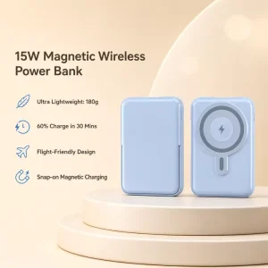 10000mAh Magnetic Power 22.5W Super Fast Charge with Built-in Stand OEMODM Source Factory Support OEM/ODM Custom LOGO