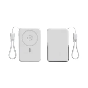10000mAh Magnetic Wireless Power Bank, PD 20W Fast-Charging Portable Phone Charger, 5000mAh Ultra-Thin External Battery Pack