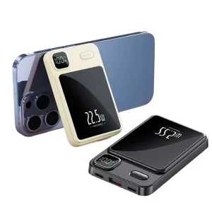 Custom Fast-Charging Wireless Magnetic 10000mAh Power Bank with Type-C Output, Ultra-Thin Design, 3A Fast Charging