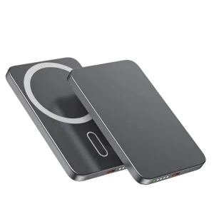 10000mAh Ultra Slim Magnetic Wireless Power Bank 20W PD Fast Charging LED Display Type C Portable Charger for iPhone 12 16