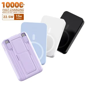 10000mAh Wireless Magnetic Power Bank Portable Charger for iPhone