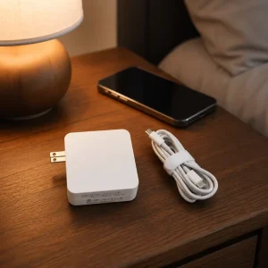 100W Fast GaN Desktop Charger Single Port Power Adapter With Fixed International Plugs Replacement Supply
