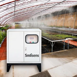 100bar High Pressure Stainless Steel Greenhouse Misting Fog System Smart Control Electric Sprayer Plant Cooling Humidification
