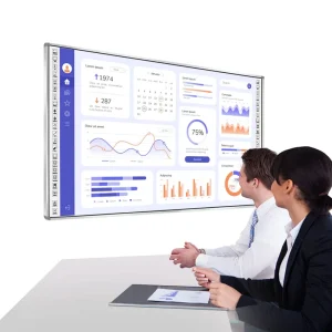 102Inch Interactive Flat Panel 10 Point Infrared Touch Screen Smart Board Digital Electronic Whiteboard 120Hz Refresh Rate