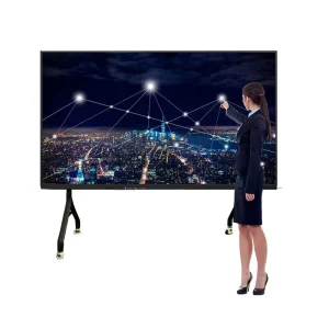 108 135 156 Inch Stand Infrared Touch Screen Displays Smart Tv
