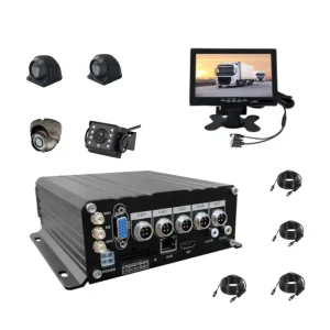 1080P 4 Channel Digital Video Recorder With 4G GPS WIFI Fleet Management Mobile DVR Vehicle Tracking Systems For Vehicles