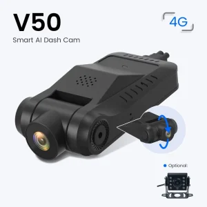 1080P GPS Dash Camera for Energy Vehicles with AI ADAS/DMS and BLE