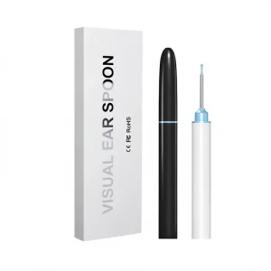 1080P HD WiFi Visual Ear Cleaner Camera App Wireless Otoscope Ear Wax Removal Tool LED Lighting 6 Silicone Tips USB Rechargeable