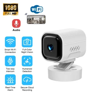 1080P Smart Wireless Home Mini Security IP Baby Pet Monitor Camera Night Vison Wifi HD Surveillance Camera with Battery