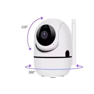 1080P WiFi Security Camera Indoor Wireless, 360° Smart Tracking Home Cam, Smart Home Baby Pet Monitor