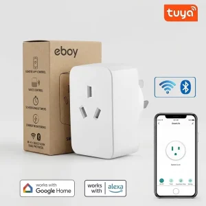 10A Argentina Smart Plug with SocketTuya Wifi for Alexa Google App Control No Hub Required Smart Socket Power Outlet for Home