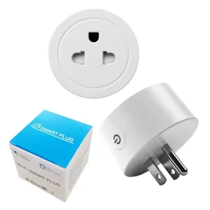 10A Copper Dual Outlet Smart Socket App Control Power Monitoring Timer Remote Control Via Compatible UK US Plug